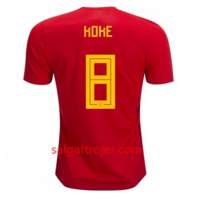 Spanien Fodboldtrøjer Koke 8 Hjemmebanesæt VM 2018